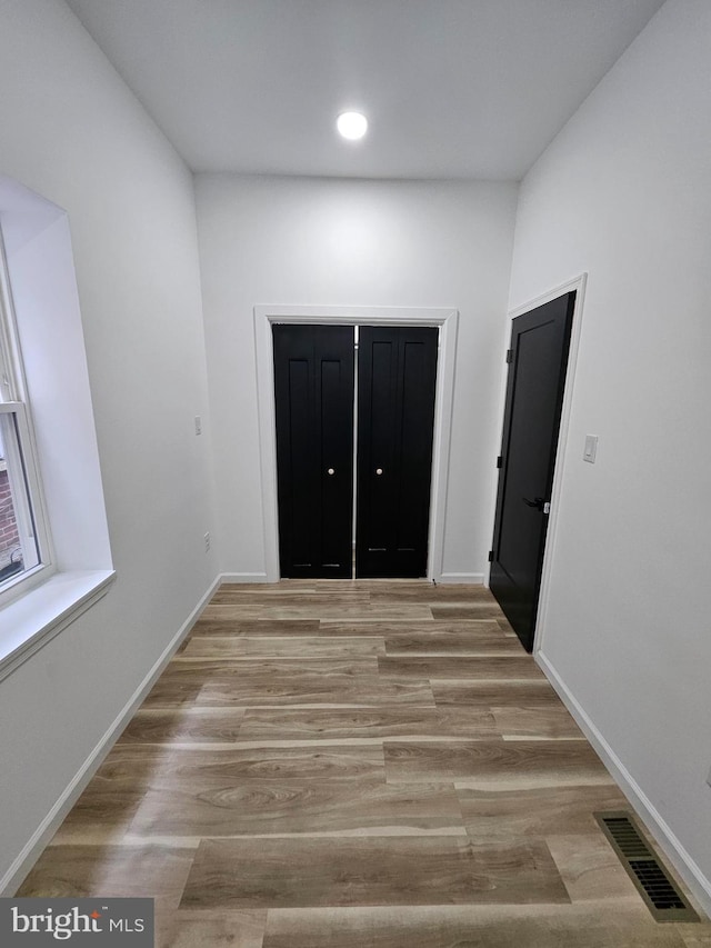 3239 N 13th St, Philadelphia, PA 19140 - unfurnished bedroom with light wood-type flooring and recessed lighting