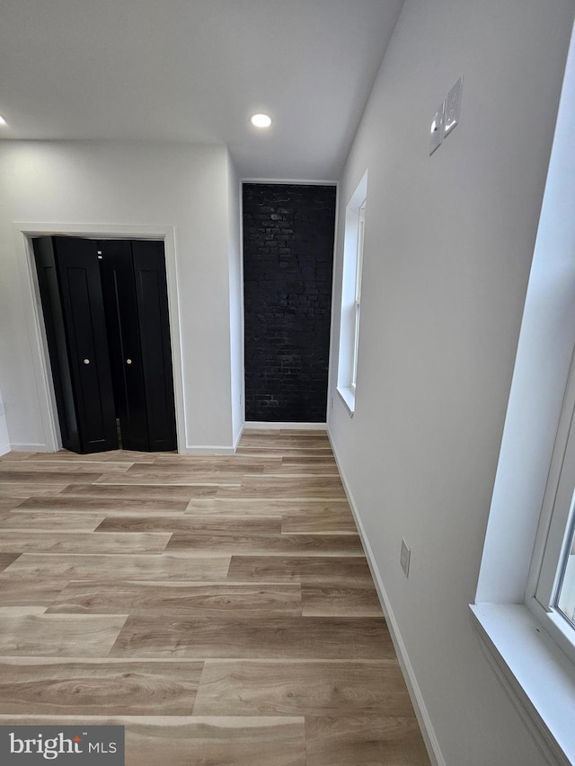 3239 N 13th St, Philadelphia, PA 19140 - foyer entrance with light wood-type flooring, healthy amount of natural light, and recessed lighting
