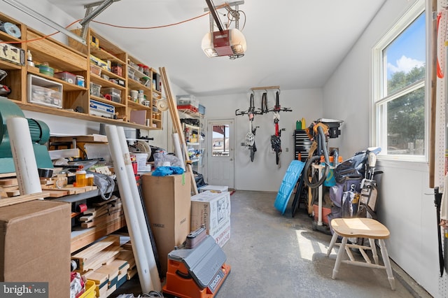1015 Jodie Ct, Pennsburg, PA 18073 - garage featuring a garage door opener