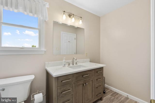 1015 Jodie Ct, Pennsburg, PA 18073 - half bath with vanity and wood finished floors
