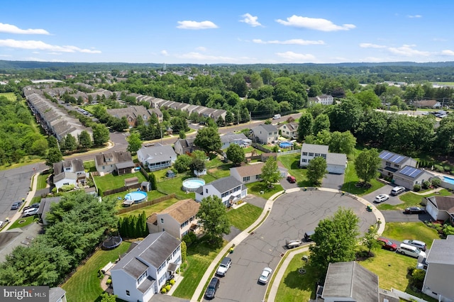 1015 Jodie Ct, Pennsburg, PA 18073 - aerial perspective of suburban area