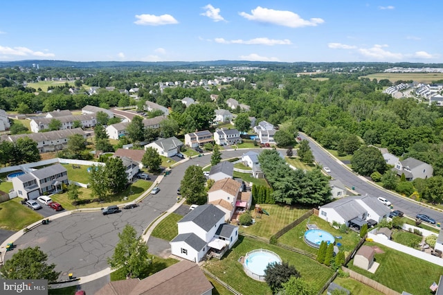 1015 Jodie Ct, Pennsburg, PA 18073 - aerial view of property's location with nearby suburban area