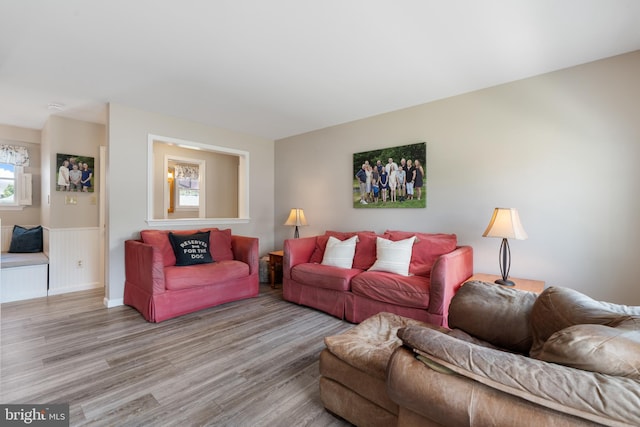 1015 Jodie Ct, Pennsburg, PA 18073 - living area with wood finished floors