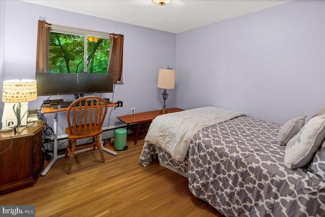 1 High Acres Dr, Ewing, NJ 08628 - bedroom featuring wood finished floors and a desk