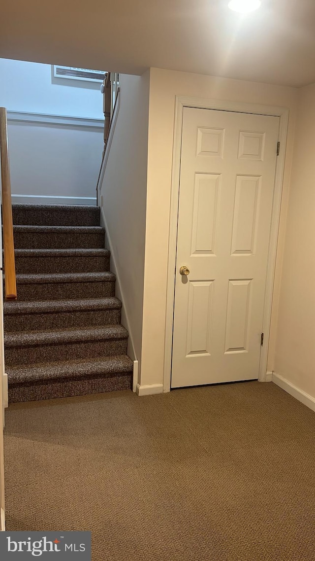 1402 Redwood Ct Unit 57, West Chester, PA 19380 - stairway with carpet floors