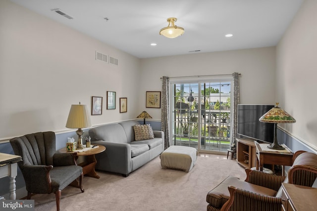 7330 Maple Ave Unit 116, Pennsauken, NJ 08109 - carpeted living area with recessed lighting