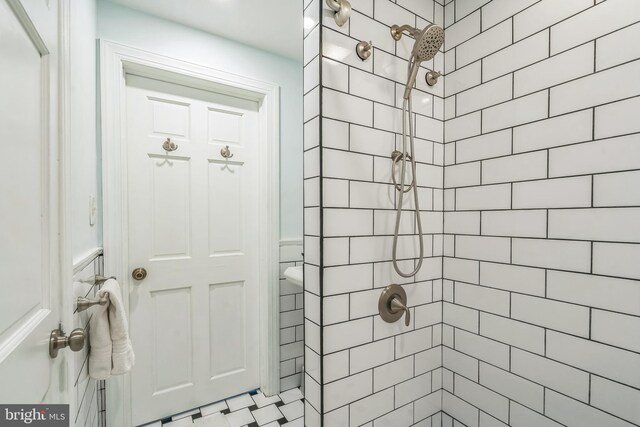 614 Radnor Ave, Haddonfield, NJ 08033 - full bathroom with tiled shower