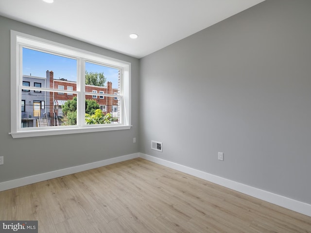 1759 Lyman Pl NE, Washington, DC 20002 - empty room featuring wood finished floors and recessed lighting
