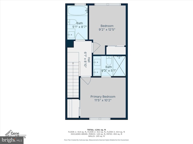 1759 Lyman Pl NE, Washington, DC 20002 - view of room layout