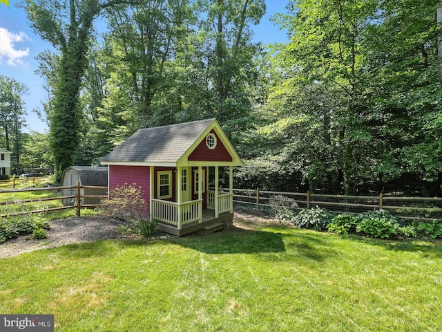 8201 Briar Creek Dr, Annandale, VA 22003 - view of outdoor structure