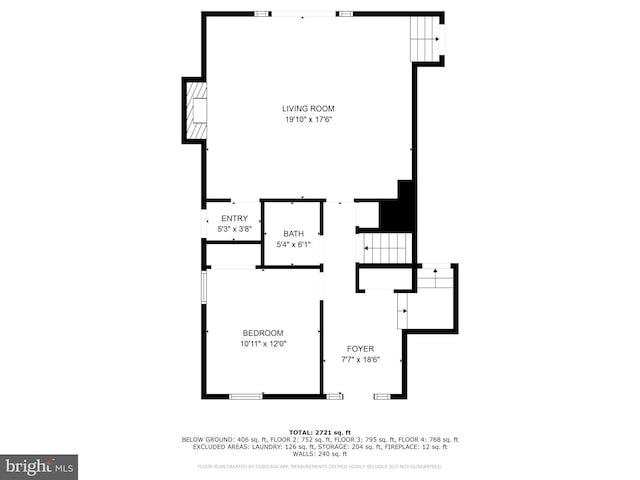 8201 Briar Creek Dr, Annandale, VA 22003 - view of property floor plan
