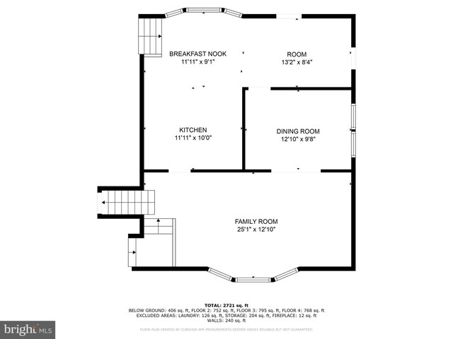 8201 Briar Creek Dr, Annandale, VA 22003 - view of property floor plan