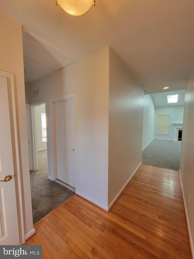 29 Hearthstone Blvd, Pemberton, NJ 08068 - hall featuring hardwood / wood-style flooring and carpet floors