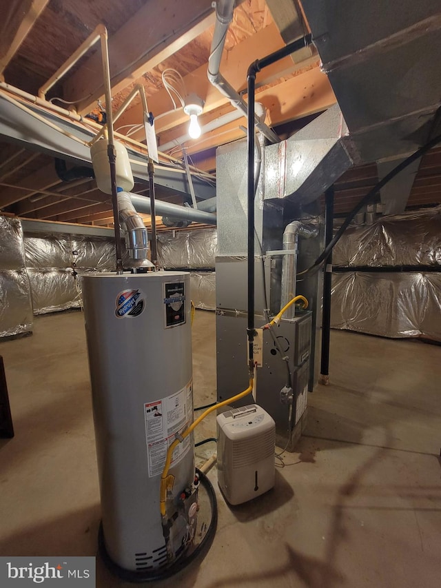 29 Hearthstone Blvd, Pemberton, NJ 08068 - utilities with water heater and heating unit