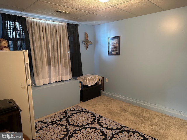 95 Buchanan Ln, Inwood, WV 25428 - bedroom with carpet flooring and a drop ceiling
