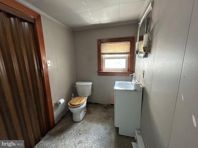 135-137 S 6th St, Shamokin, PA 17872 - bathroom featuring toilet and vanity