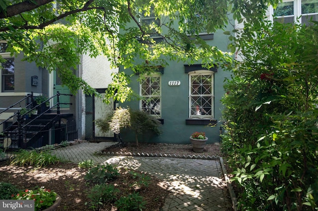 1117 S Carolina Ave SE, Washington, DC 20003 - view of property exterior featuring stucco siding