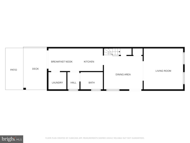 1117 S Carolina Ave SE, Washington, DC 20003 - view of property floor plan