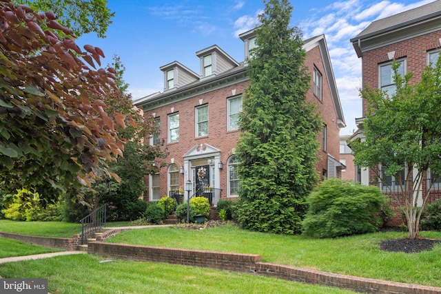 6006 New Hampshire Ave NE, Washington, DC 20011 - view of front of house with brick siding and a front lawn