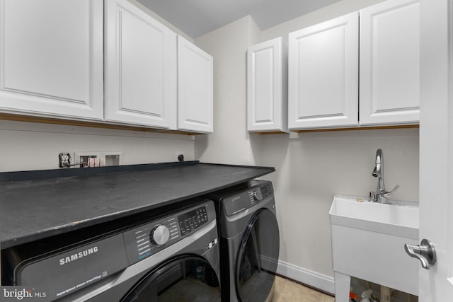 6006 New Hampshire Ave NE, Washington, DC 20011 - washroom with separate washer and dryer and cabinet space