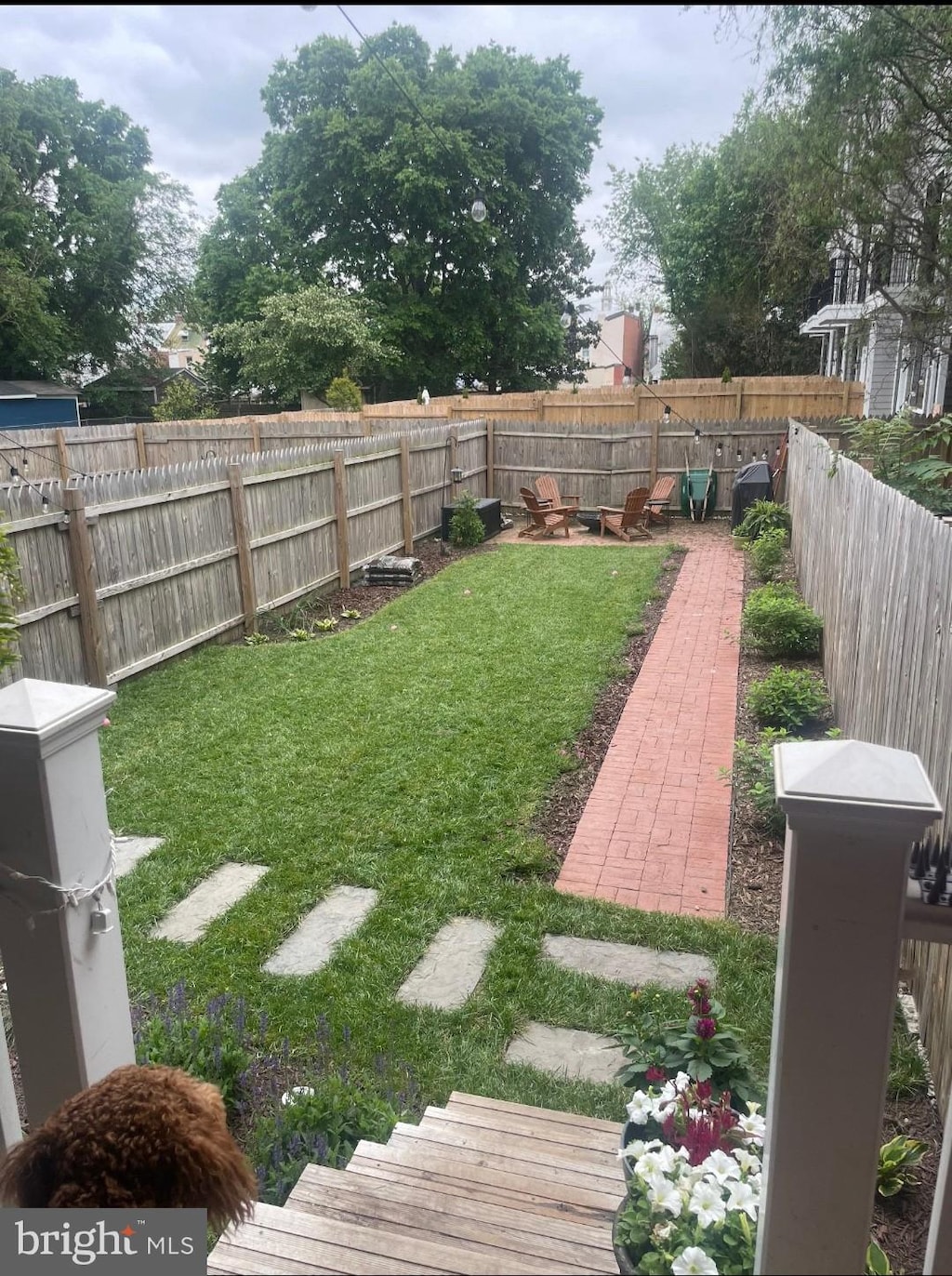 108 E 5th St, Frederick, MD 21701 - view of fenced backyard