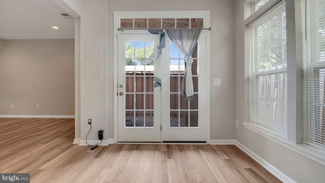 4724 Hanrahan Pl, Alexandria, VA 22309 - doorway with light wood finished floors