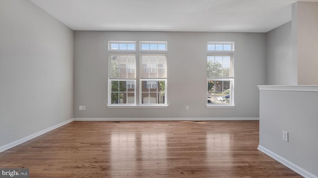 4724 Hanrahan Pl, Alexandria, VA 22309 - empty room with wood finished floors and baseboards