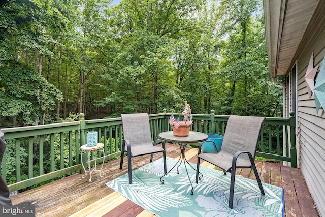 590 Vaught Dr, Front Royal, VA 22630 - view of wooden deck