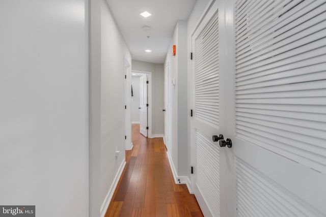 4106 Gault Pl NE Unit 3, Washington, DC 20019 - corridor with hardwood / wood-style flooring and recessed lighting