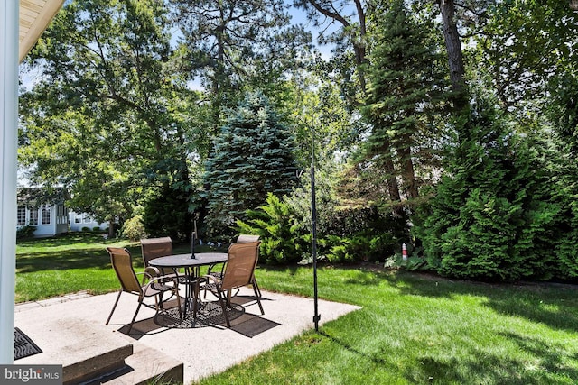 26 Fountain View Dr, Barnegat, NJ 08005 - view of patio with outdoor dining space