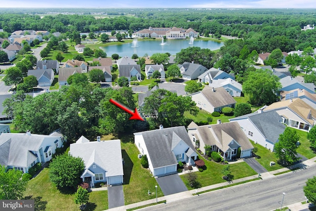 26 Fountain View Dr, Barnegat, NJ 08005 - aerial view of residential area with a nearby body of water