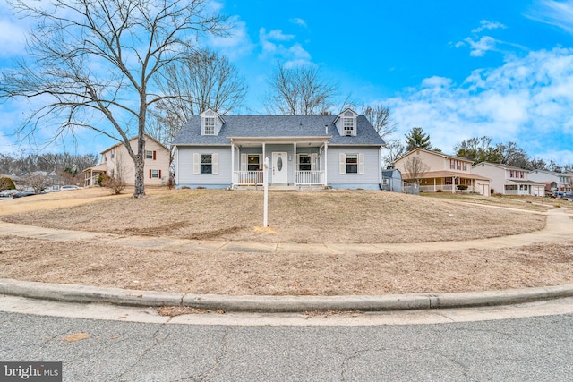 9216 Spring Acres Rd, Clinton, MD 20735 - view of front of property featuring a porch and roof with shingles