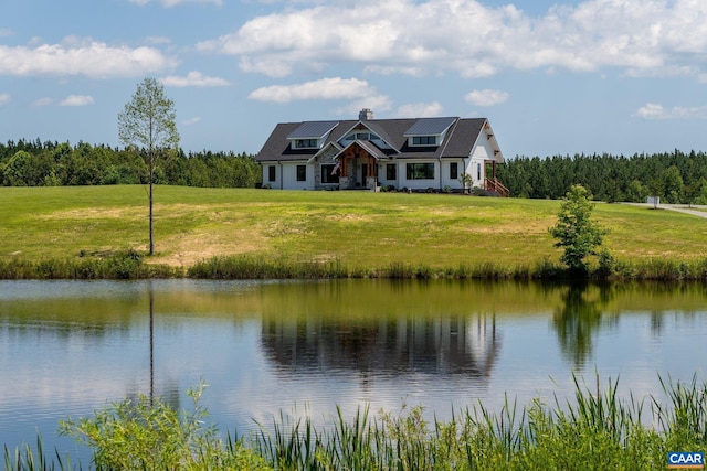 1 Cross County Rd, Mineral, VA 23117 - water view featuring a forest