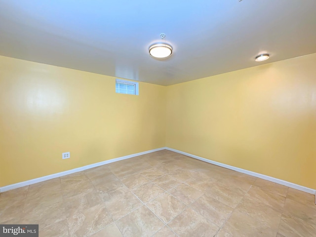 7403 Hawthorne St, Landover, MD 20785 - empty room with baseboards