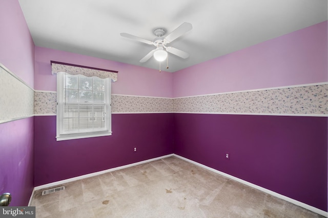 1804 Aberdeen Cir, Crofton, MD 21114 - carpeted spare room with ceiling fan and baseboards