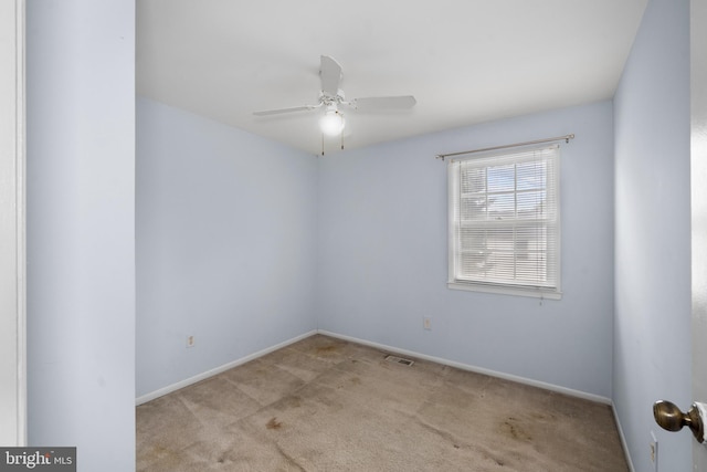 1804 Aberdeen Cir, Crofton, MD 21114 - carpeted spare room with ceiling fan and baseboards