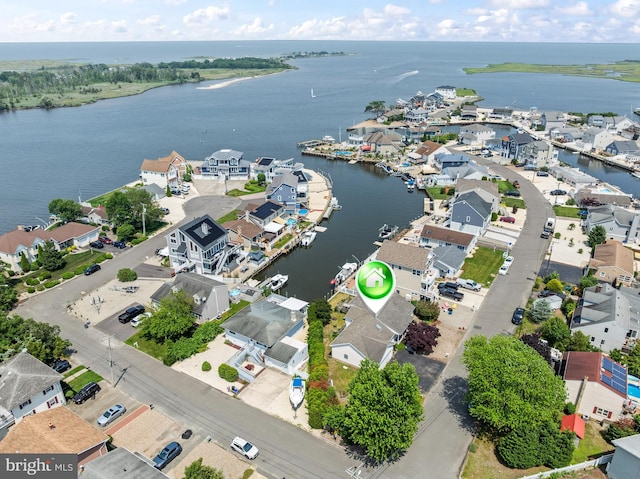 935 Mallard Dr, Lanoka Harbor, NJ 08734 - aerial view of residential area featuring a nearby body of water