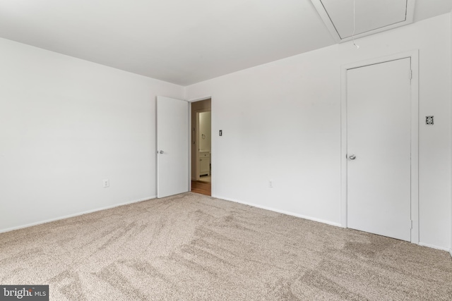 935 Mallard Dr, Lanoka Harbor, NJ 08734 - unfurnished room featuring carpet and attic access