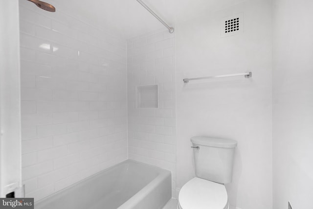 4515 Willard Ave Unit 915S, Chevy Chase, MD 20815 - bathroom featuring bathtub / shower combination and toilet