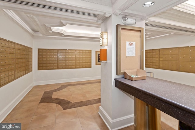 4515 Willard Ave Unit 915S, Chevy Chase, MD 20815 - community lobby with crown molding