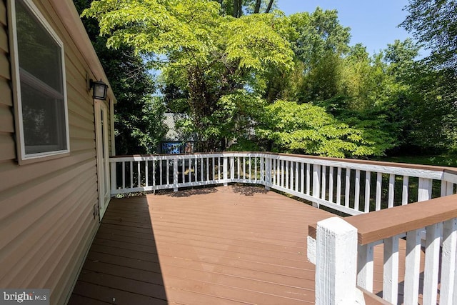 19023 Staleybridge Rd, Germantown, MD 20876 - view of wooden terrace