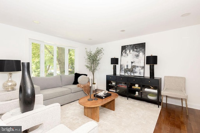 19023 Staleybridge Rd, Germantown, MD 20876 - living area with wood finished floors and recessed lighting