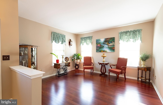 39 Mission Way, Barnegat, NJ 08005 - living area featuring healthy amount of natural light and dark wood-type flooring