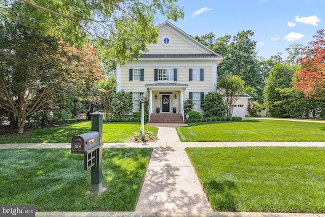 2819 Live Oak Ln, Midlothian, VA 23113 - greek revival inspired property with a front lawn