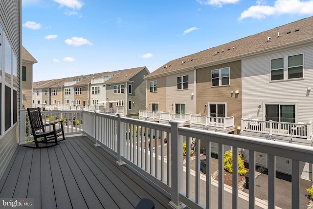 20318 Peacemaker Dr, Germantown, MD 20874 - deck featuring a residential view
