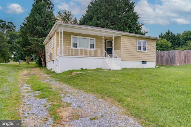 995 N Mildred St, Ranson, WV 25438 - view of front of home with a porch and driveway