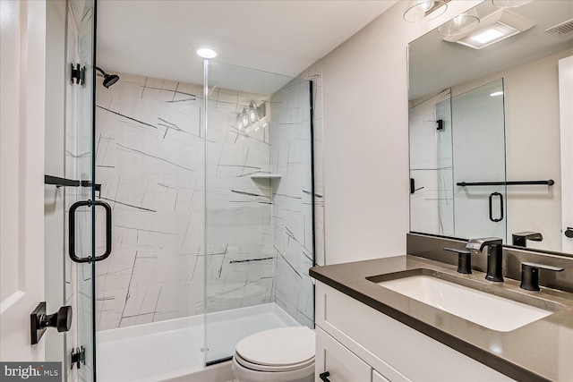 569 Riverside Dr, Princeton, NJ 08540 - bathroom featuring vanity and a shower stall