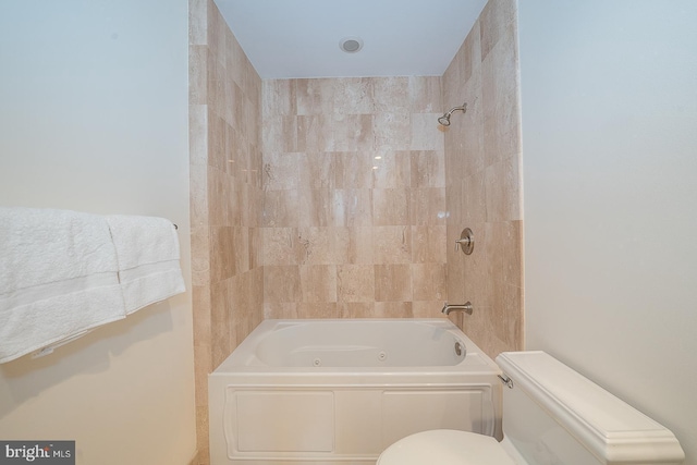 431 Waynesbrooke Rd, Berwyn, PA 19312 - full bathroom with toilet and a combined bath / shower with jetted tub
