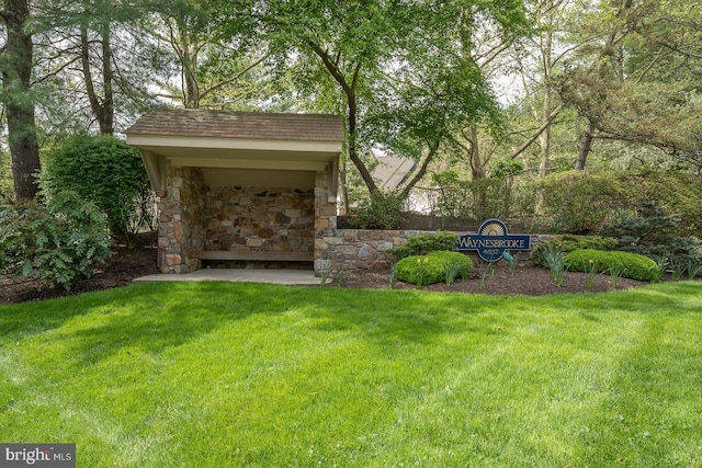 431 Waynesbrooke Rd, Berwyn, PA 19312 - view of green lawn