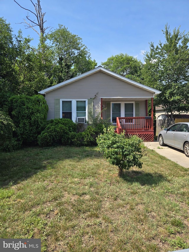 1716 Coventry Way, Millville, NJ 08332 - view of front of property with a front yard and a deck
